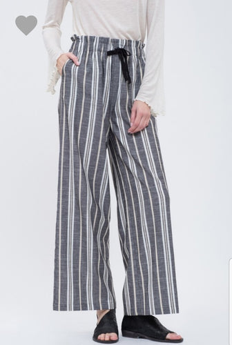 Toby Stripe Linen Pants