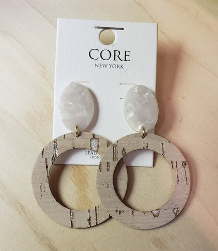 Cori Cork Earings